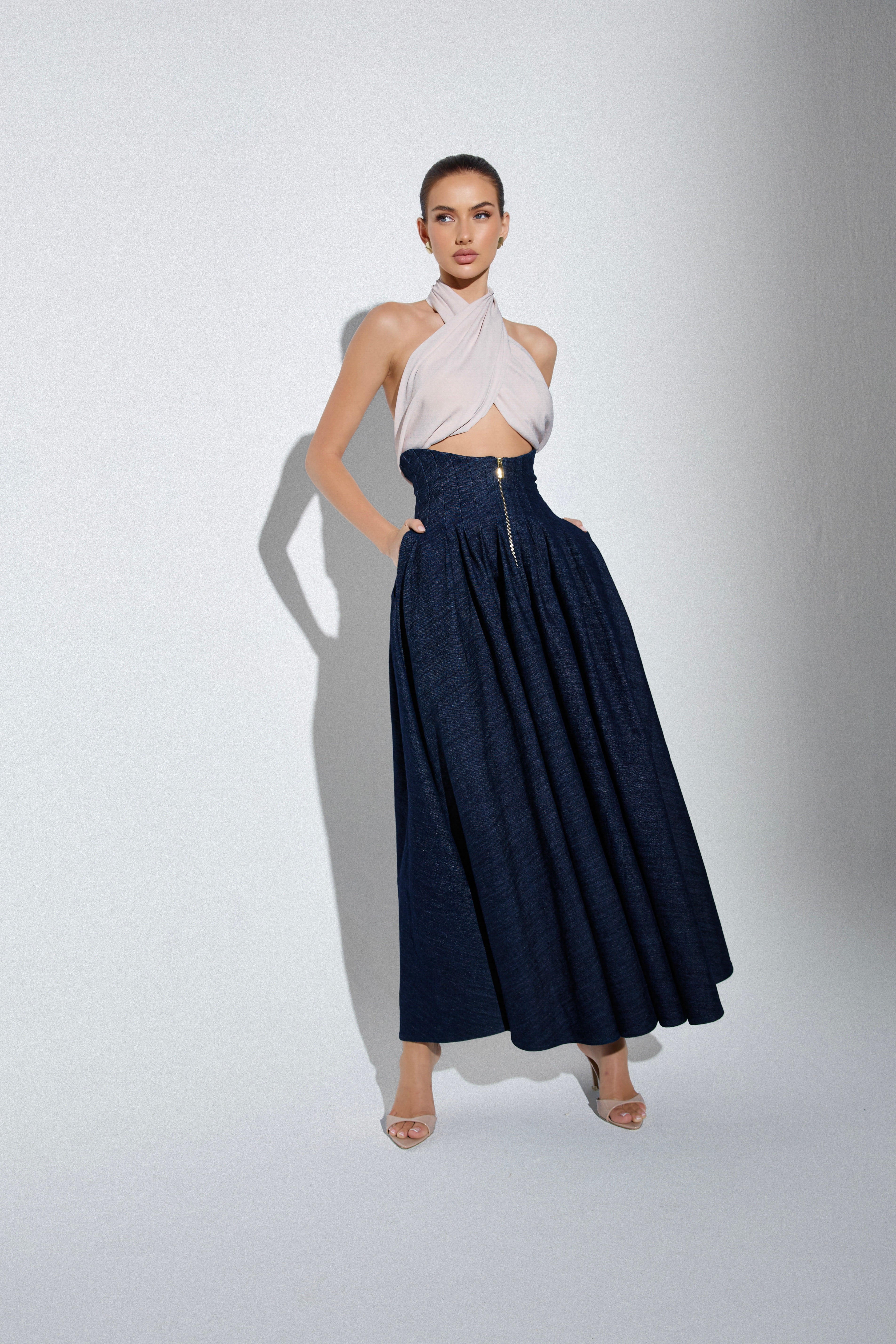 Mara Denim Skirt
