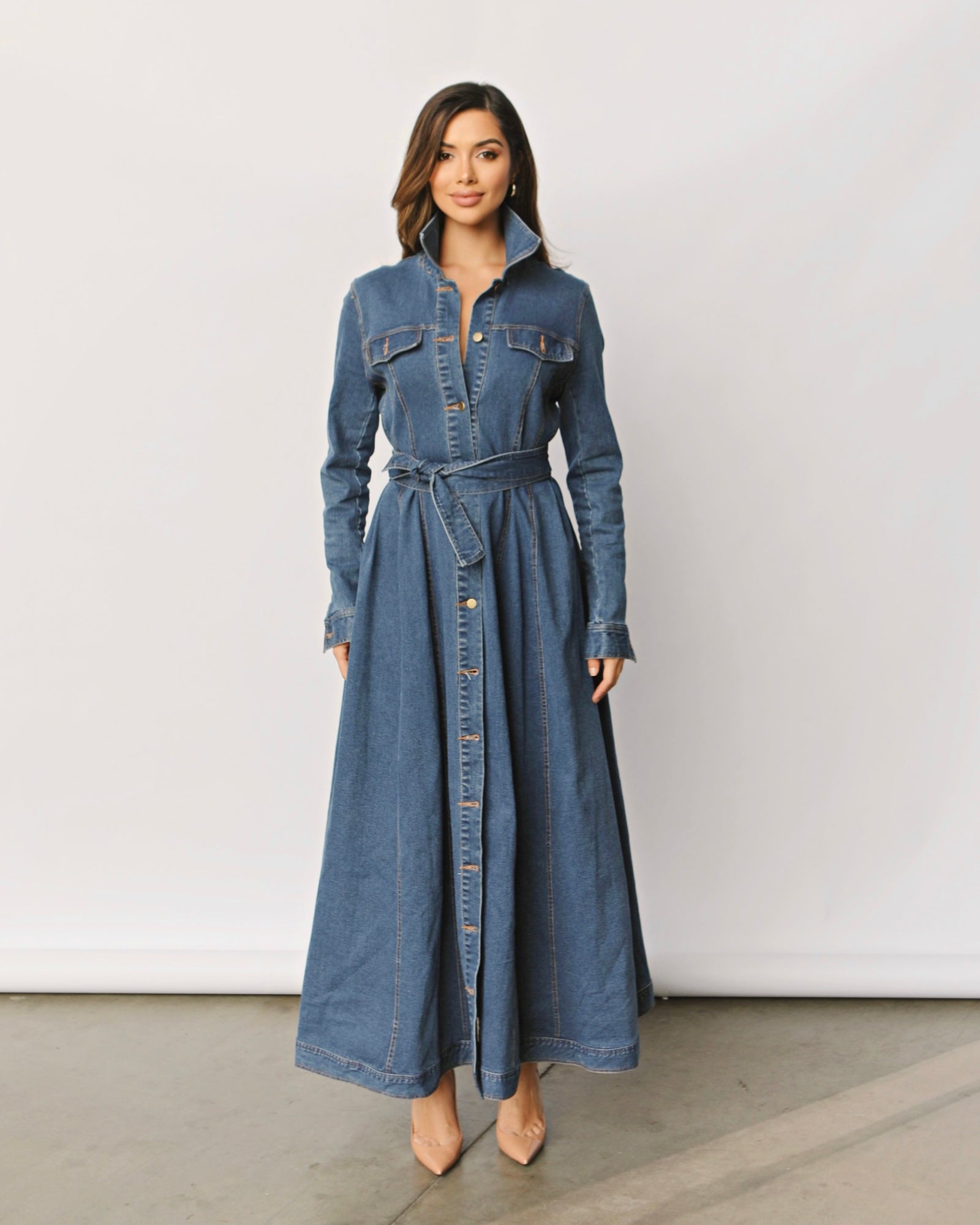 Bridgette Denim Dress