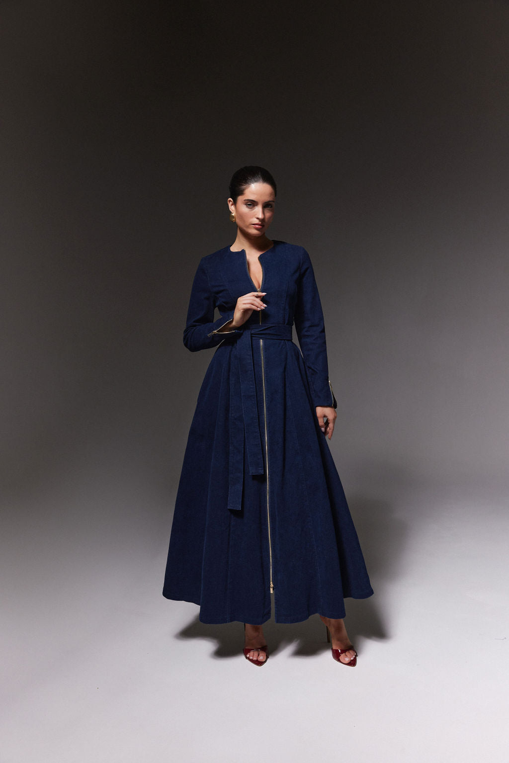 Elise Denim Dress